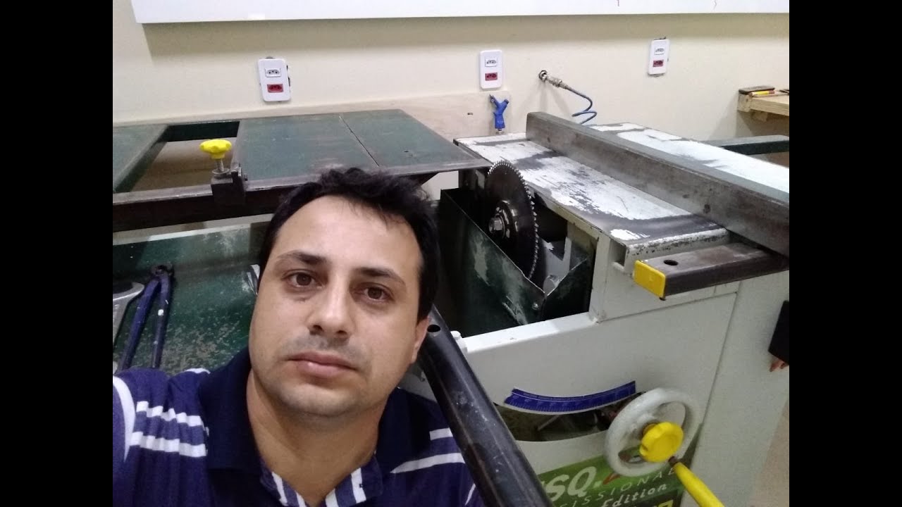Manutenção do Eixo da Serra Esquadrejadeira
