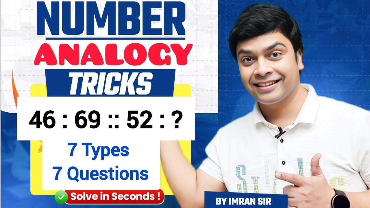 Number Analogy Tricks | Reasoning Tricks | Maths Tricks | imran sir maths