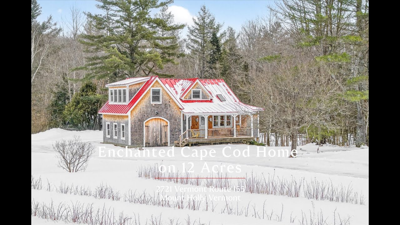Enchanted Cape Cod Home on 12 Acres