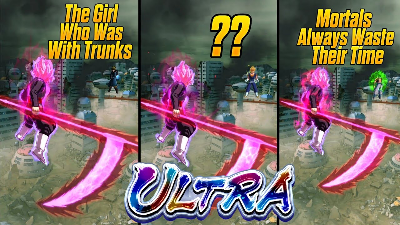 Ultra Goku Black Rose's Ultra Special Quotes!!!-Dragon Ball Legends