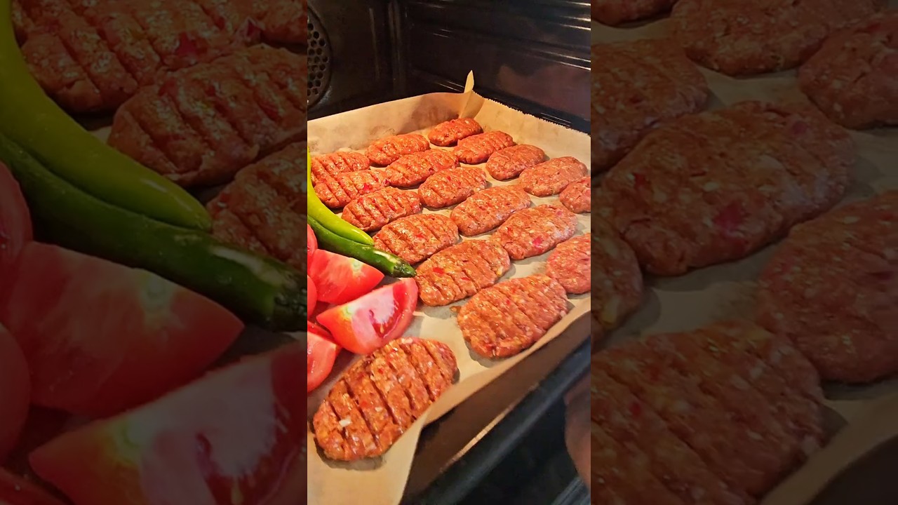 K&ouml;fte aus dem Backofen #food #viralfood #delicious #foodshorts #recipe #cooking #rezept #tarif#k&ouml;fte