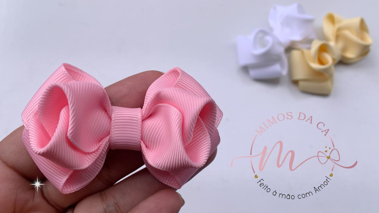 LAÇO MARIA VITÓRIA🎀FITA 5/INICIANTE