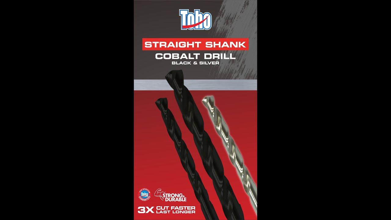 TOHO STRAIGHT SHANK COBALT DRILL (PRODUCT TESTING)
