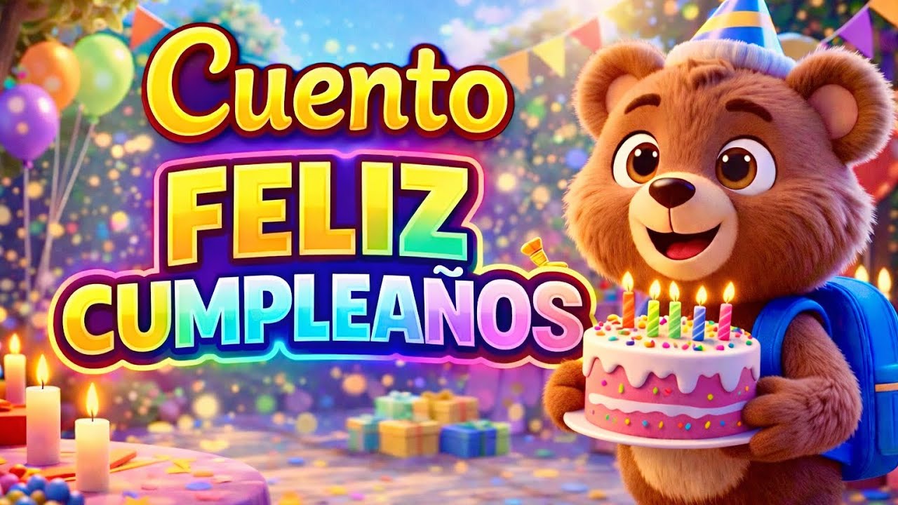 🎂🐶 ¡FELIZ CUMPLEAÑOS! | Cuento Infantil en el Bosque 🌳✨