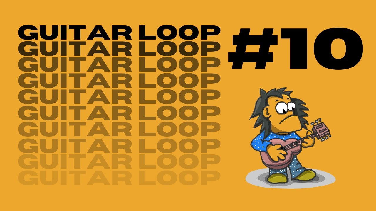 GUITAR LOOP #10 - 100 BPM (E Maj) | FREE [NO COPYRIGHT]  Loop para Rnb/Trap/HipHop/Lofi