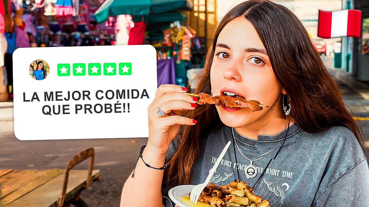 Probando COMIDA CALLEJERA en LIMA PERÚ por PRIMERA VEZ