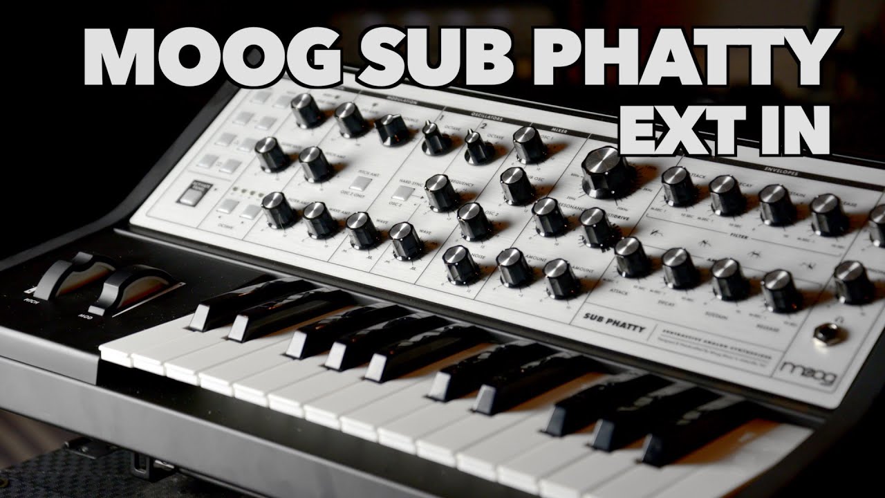 Внешний вход Moog Sub Phatty