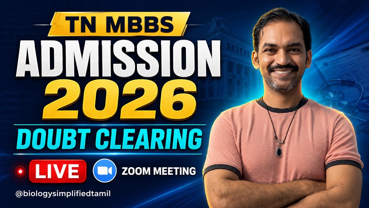 Doubt Clearing session #live | TN Medical Selection 2025