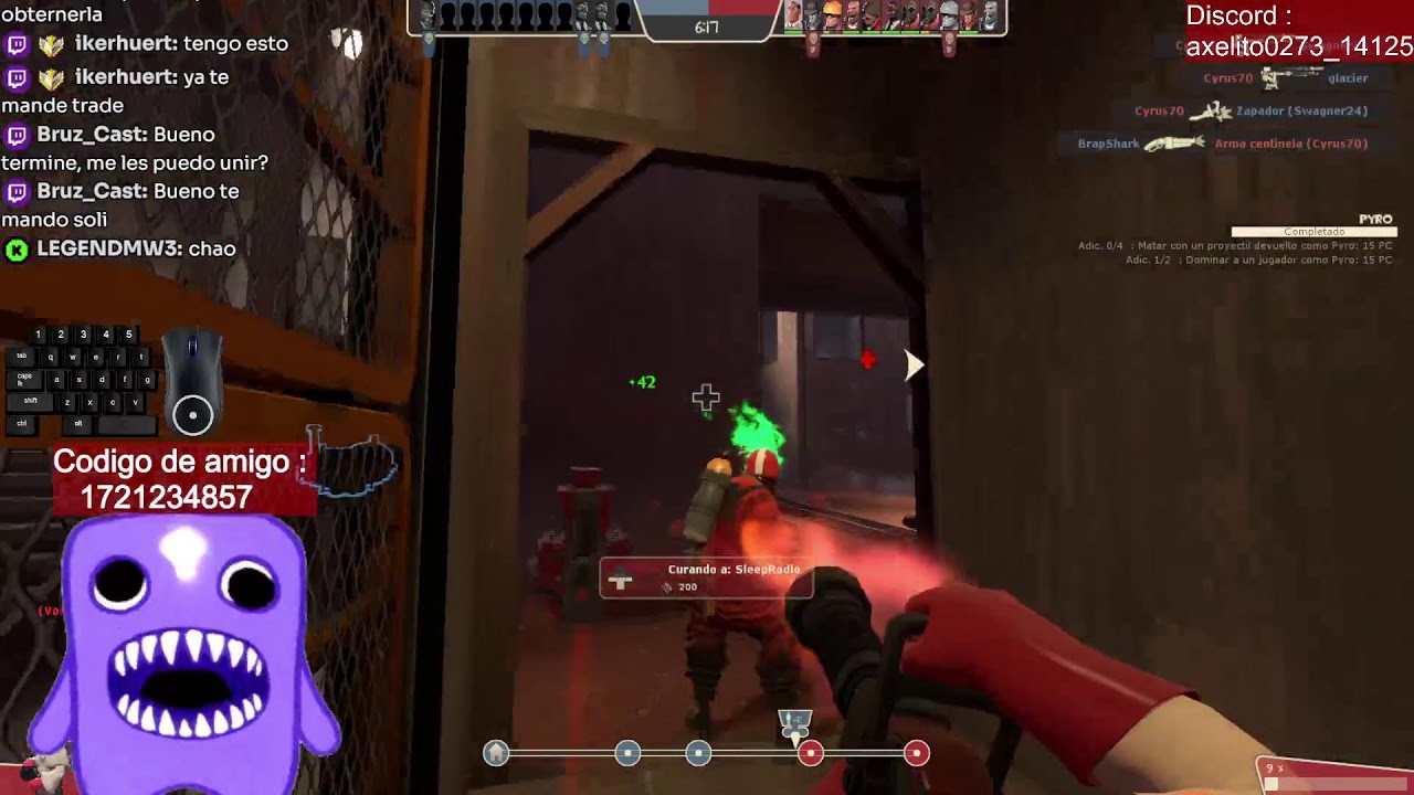 🔴TF2 18 día hasta llegar al día 100 #TF2#SPY
