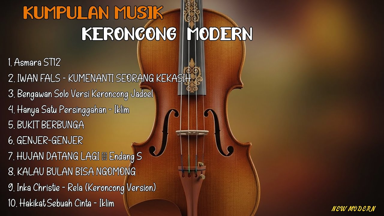 Mix - FULL ALBUM KERONCONG MODERN 2025 || NEW NORMAL KERONCONG ASMARA ST12 | IWAN FALS