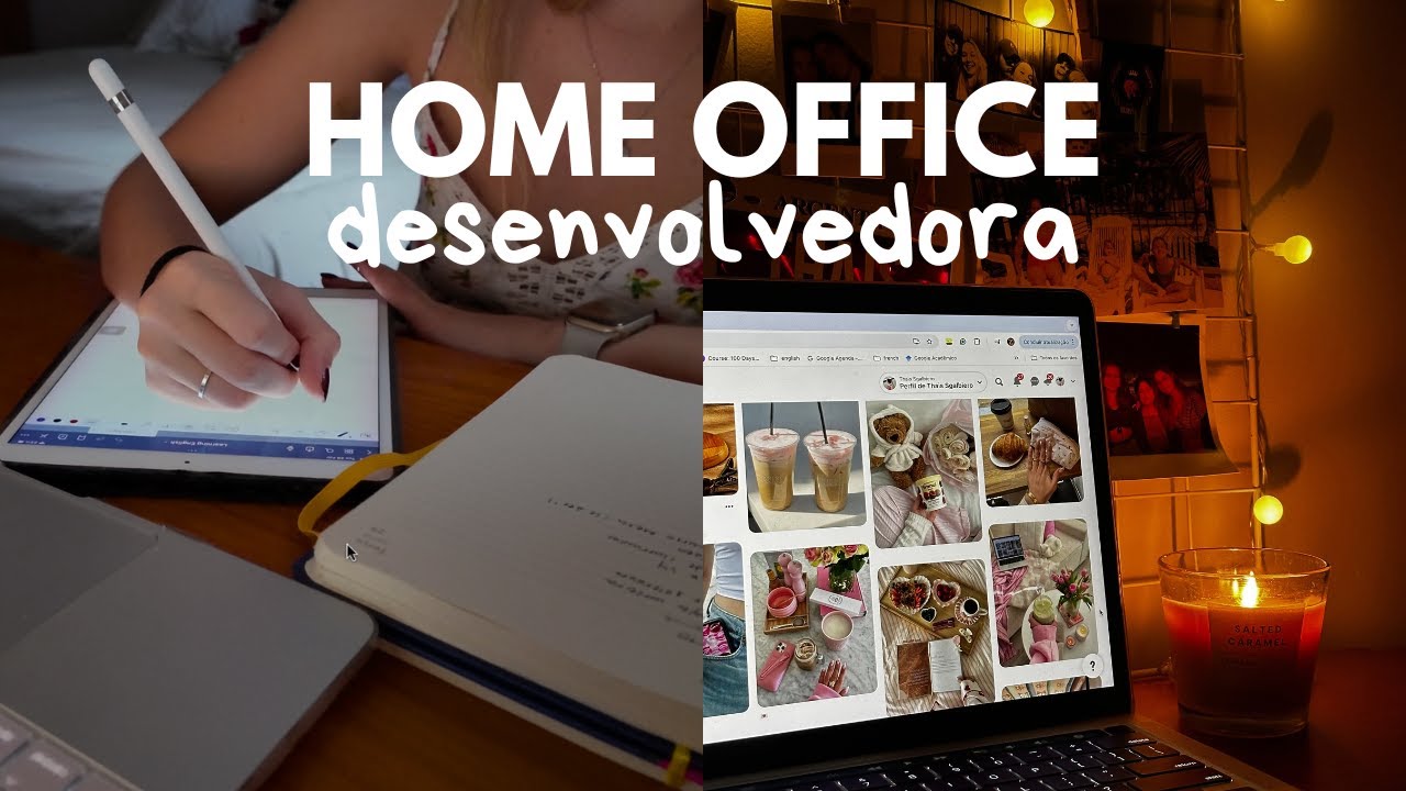 minha rotina como desenvolvedora em home office + estudos