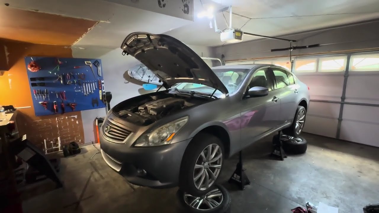 My New G37X Gets A VR30 Transmission
