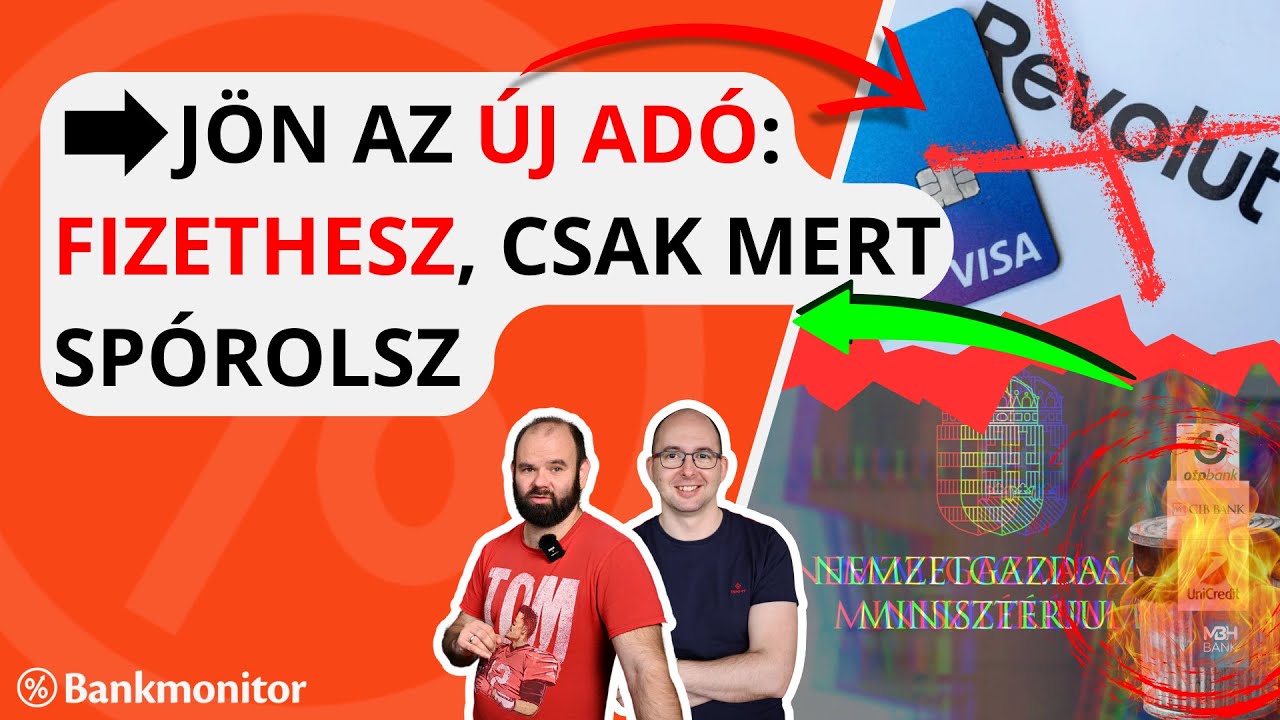 Revolut-végjáték: Jön az új adó – fizethetsz, csak mert spórolsz!