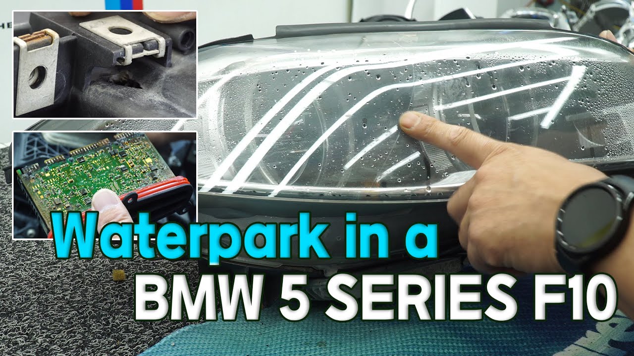 이게 습기야 침수야... BMW 5시리즈 F10 살려내기