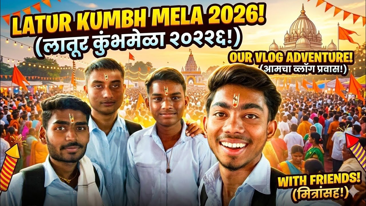 Latur Mahakumbh Mela 2026 | College Bunk Karke Gaye 😅 