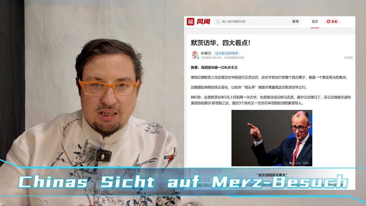 Merz in China: das sagen chinesische Stimmen