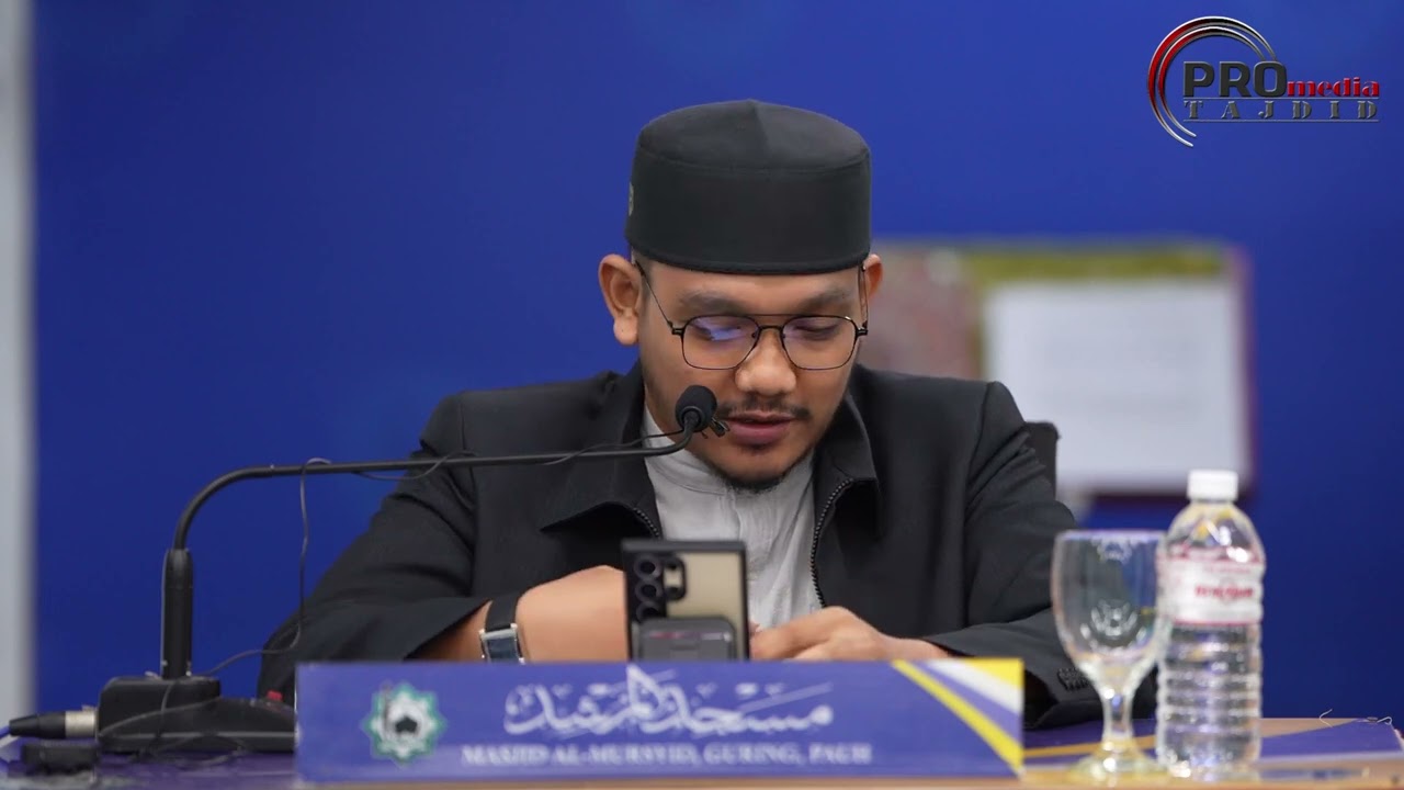 (4K) 25-06-2025 Ustaz Qarni Edrus : Hadis Peristiwa Akhir Zaman