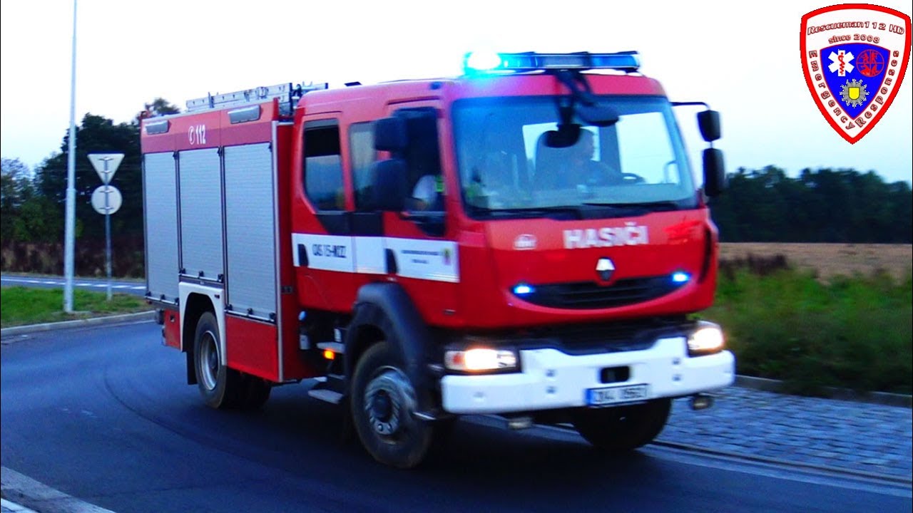 🚨 3x TLF Hasiči Cheb-Háje
