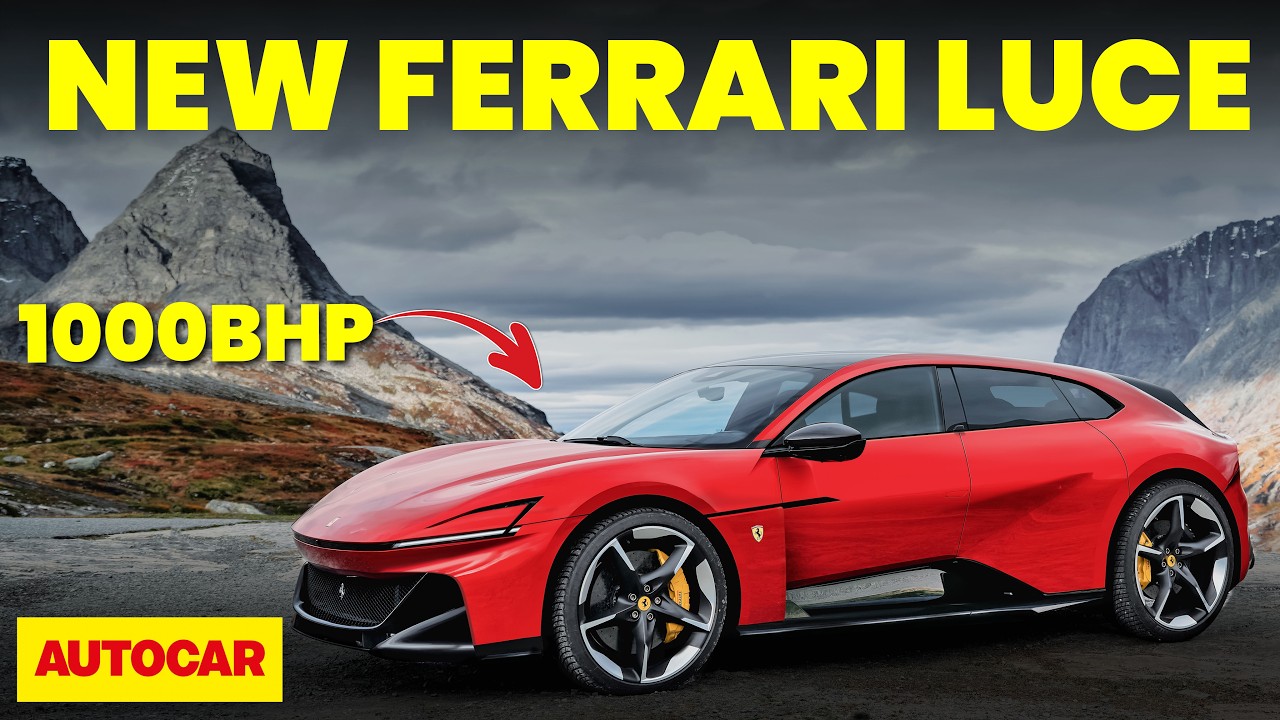 FERRARI’S 1000BHP EV: Full details and look at radical interior designed by iPhone creator
