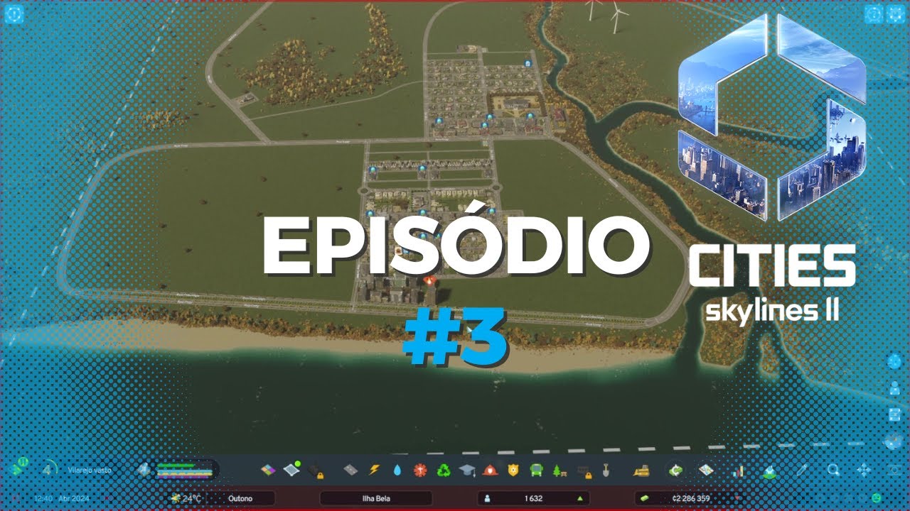 ILHA BELA | INAUGURAÇÃO DA HORLA E DA POLICIA | Cities Skylines 2 #3