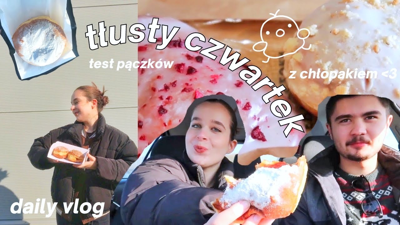 vlog 19 | test pączków ꕥ na tłusty czwartek!