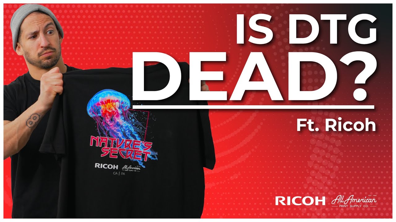 Think DTG is Done? Ricoh Ri4000 Has ARRIVED!