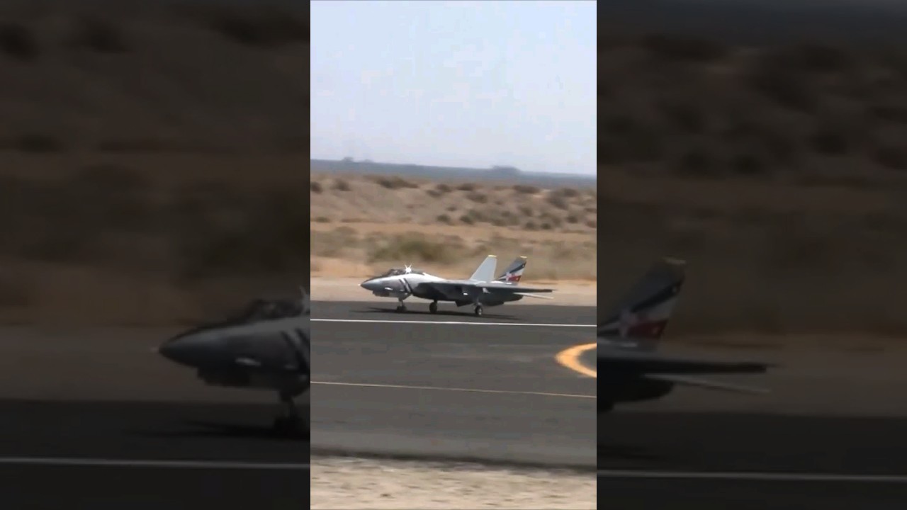 The OG TURKEY! Giant Scale F-14 Tomcat greased landing! #aviation #rc #thanksgiving