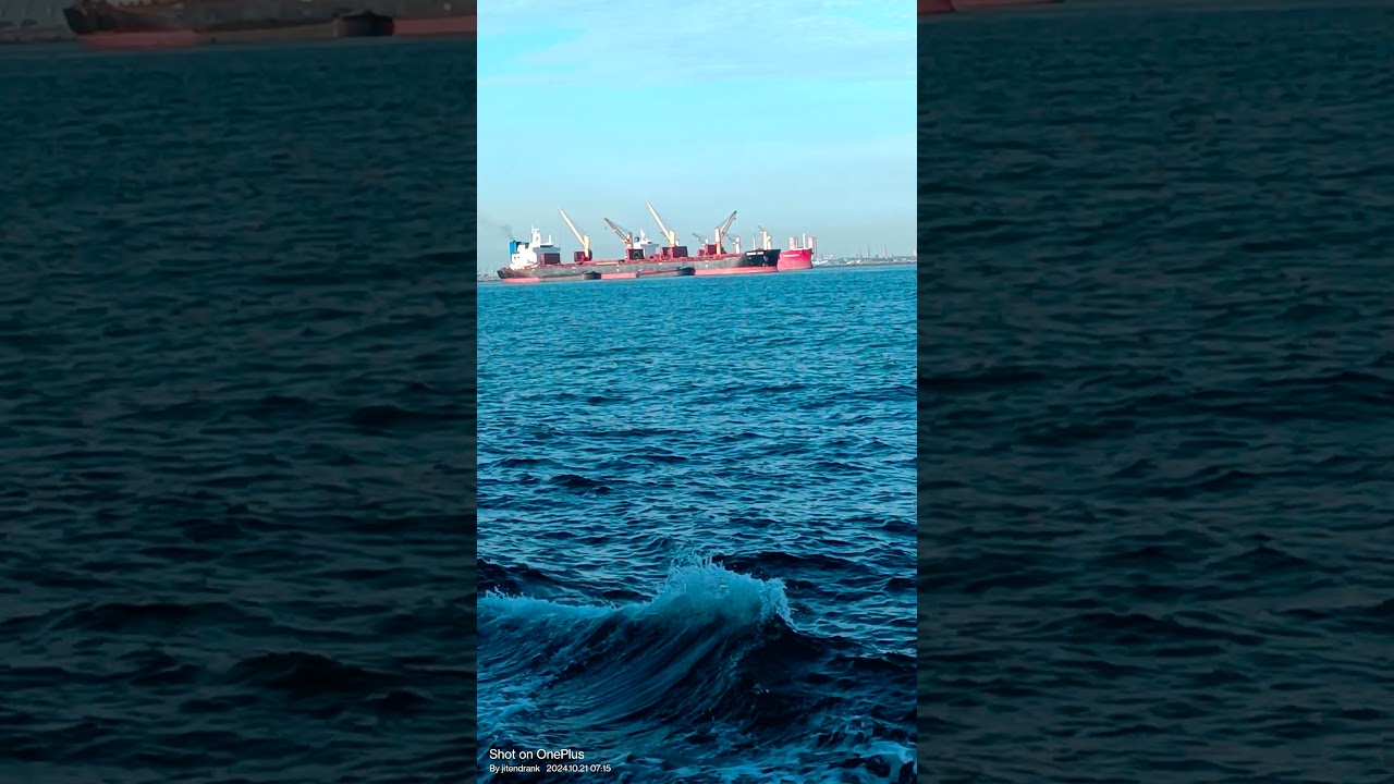 Bulk carrier ⚓⚓💞💞💞⛴️⛴️loading Kakinada outer Anchor ⚓🚢🚢🚢🚢