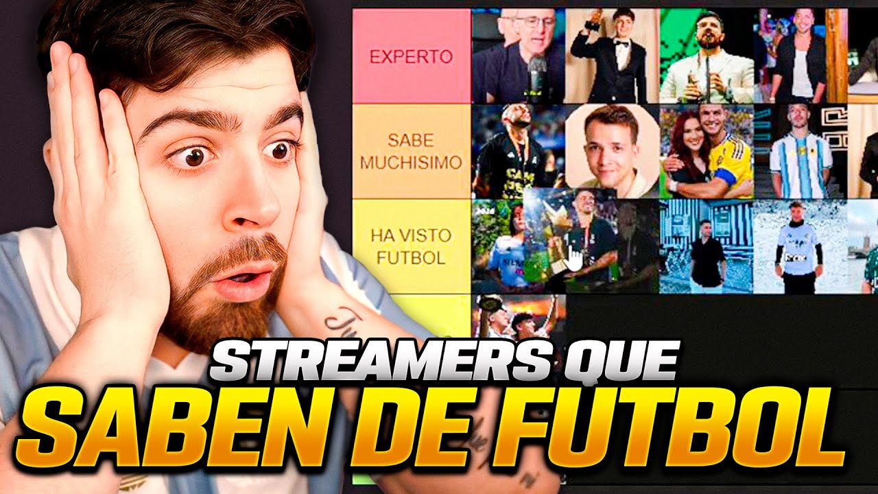LA COBRA REACCIONA Y OPINA DE LA TIERLIST DE STREAMERS QUE MÁS SABEN DE FUTBOL