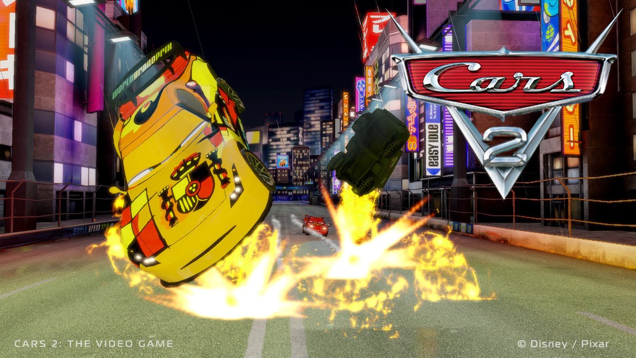 Cars 2 [HD] #18 Gameplay with Hook, Mater, Lightning McQueen, Holley, Luigi, Guido, Piston Cup