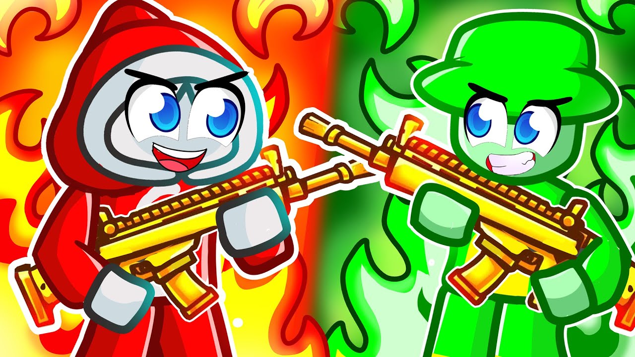 MOYI vs GEMI sur Roblox RIVALS !