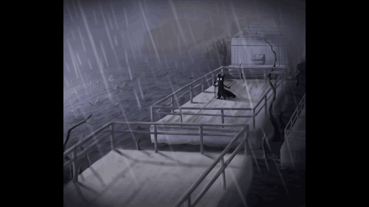 Torrential Railways - Rain World: The Watcher Fanart
