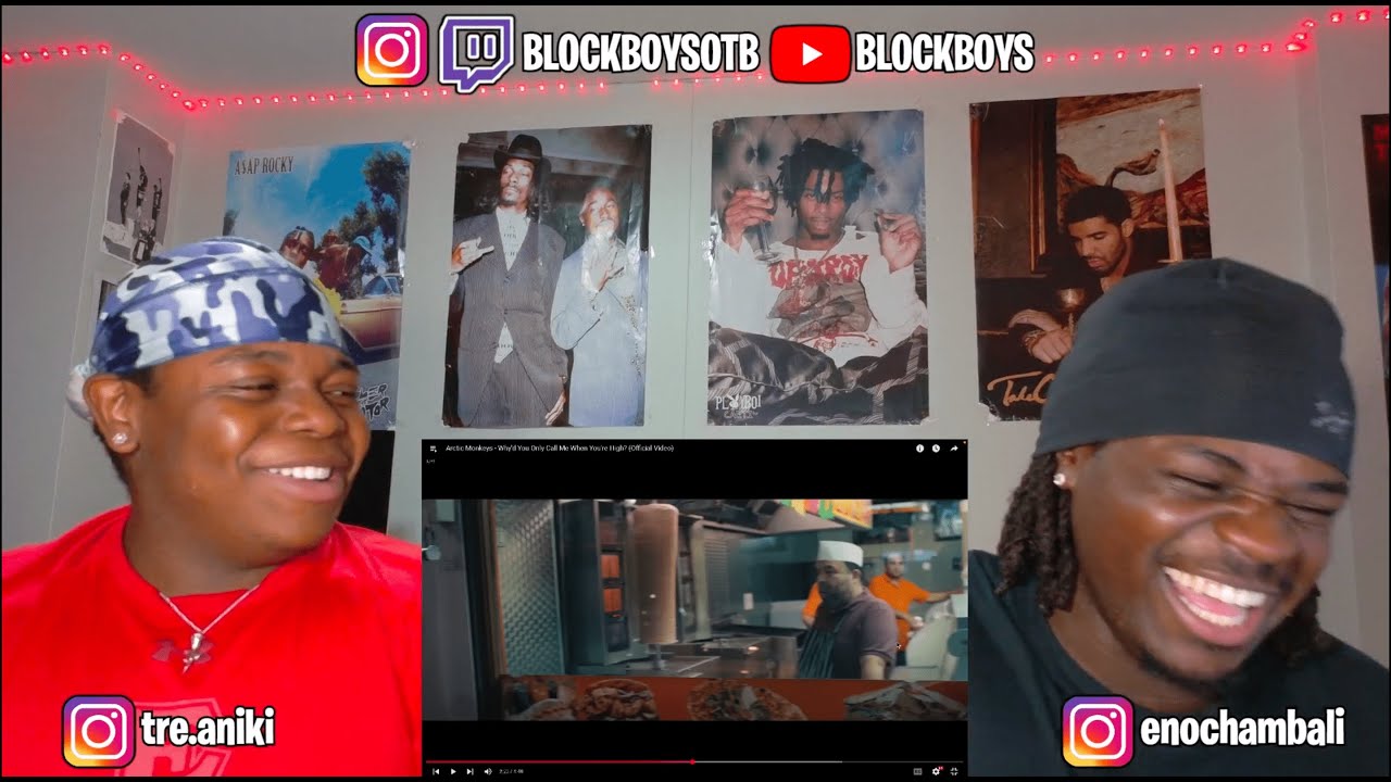 Arctic Monkeys - Why'd You Only Call Me When You're High? (Official Video) - REACTION