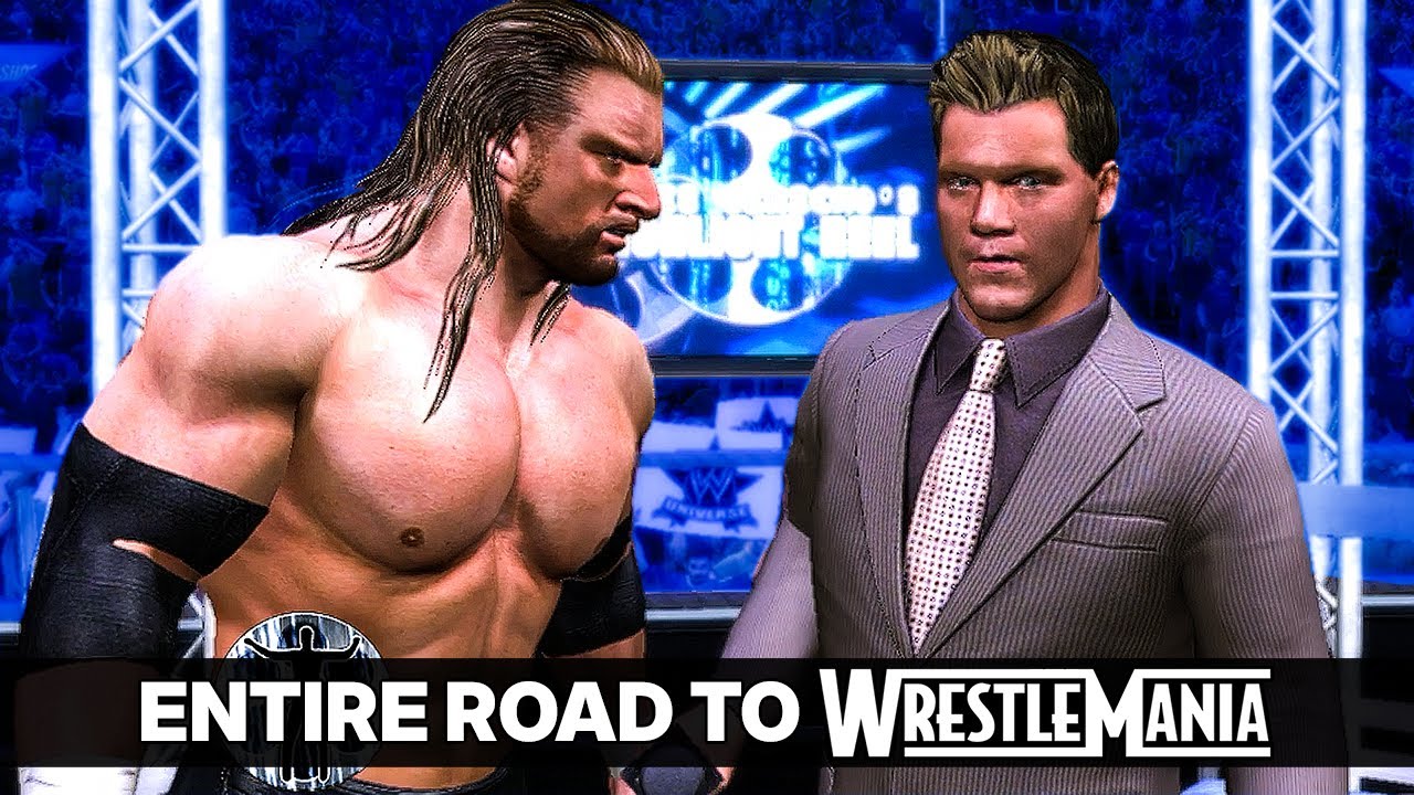 I Beat an Entire WWE Road To WrestleMania in One Video!