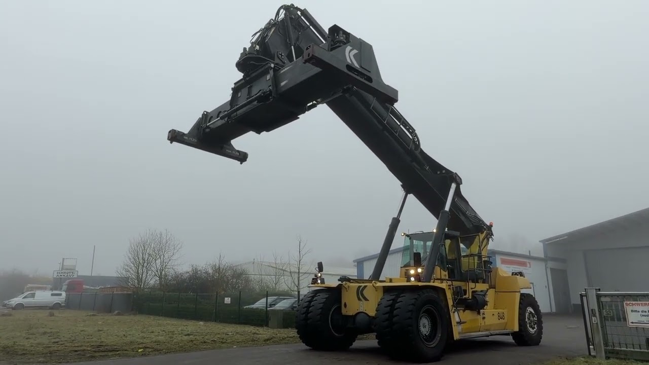 D4163 Kalmar DRF450-70S5X Reachstacker from 2008 in nice condition