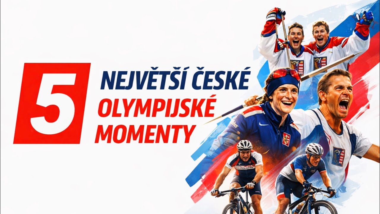 TOP 5 největších olympijských úspěchů českých sportovců🔥