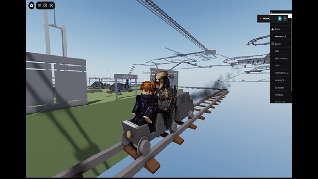 Paseo en tren alrededor de la nada xd