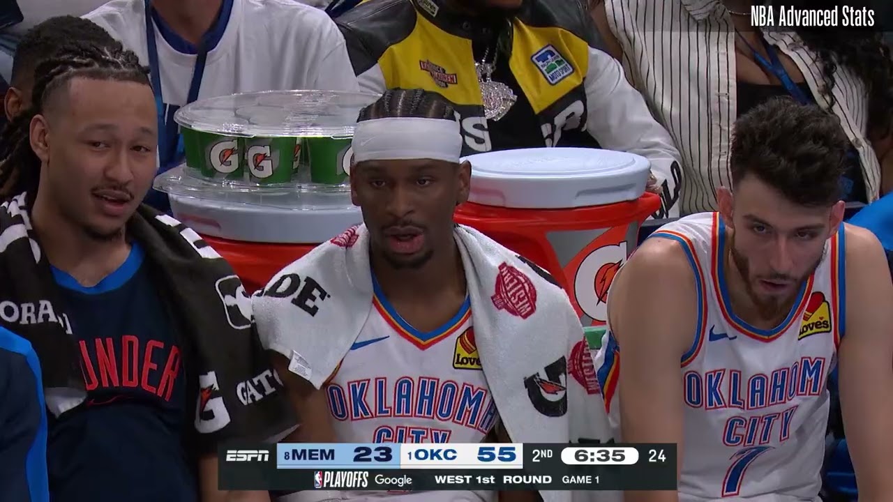 Ja Morant 17 pts 3 reb 4 ast vs Oklahoma City Thunder | 2025-04-20