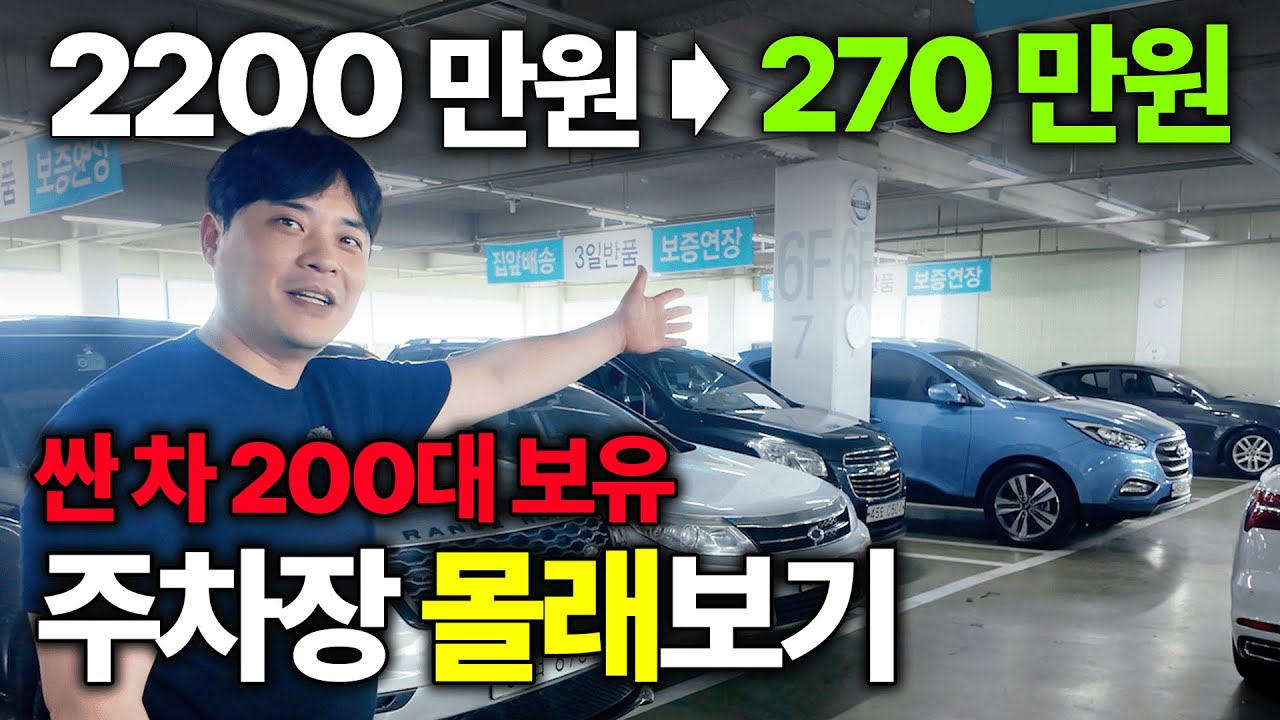국산차 감가 90%!? 골라서 가지고 가세요🔥 그냥 싸다니까? 중고차 추천 12대!