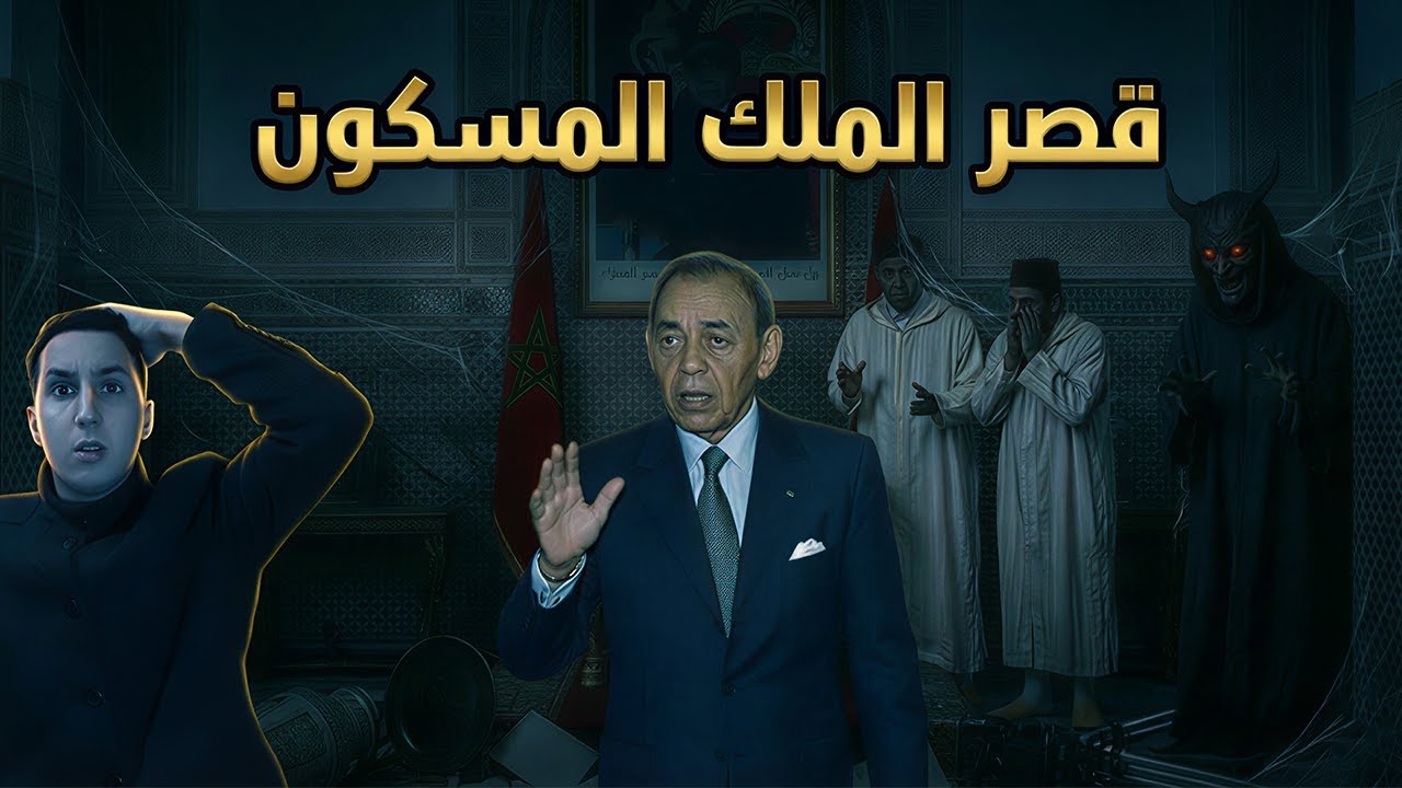 معركة الملك الحسن الثاني مع ملك الجن في قصر أكادير المسكون!!