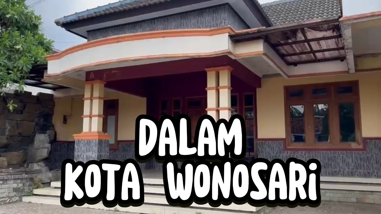 Dijual rumah dalam kota wonosari shm 370m2 harga butuh duit