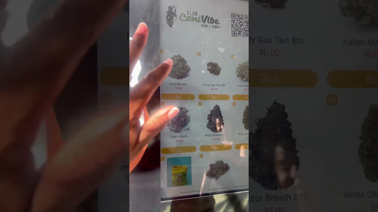 Weed vending machines are popping up now #weed #vendingmachine #money #shorts