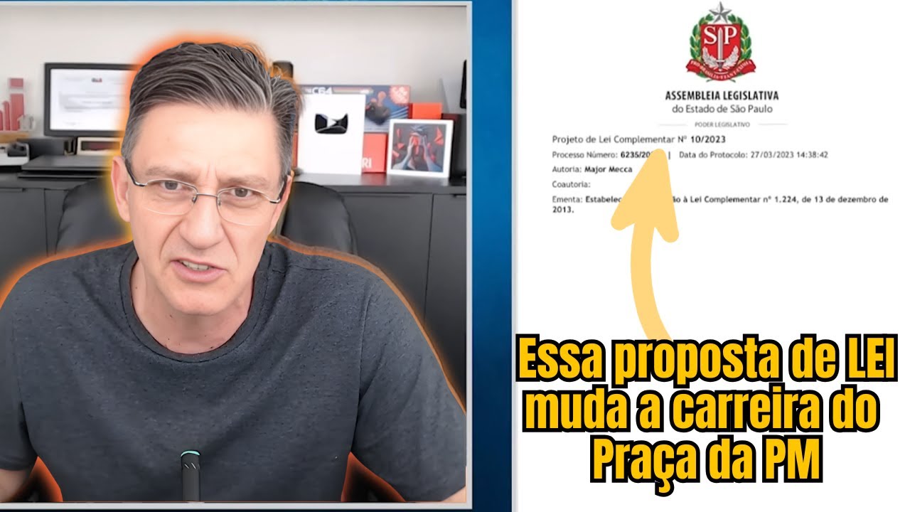 Lei muda CARREIRA DO PRAÇA da PM, MAS isso agrada a quem?