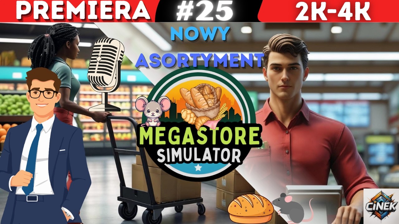 NOWY ASORTYMENT🆕👗🥻🏪MEGASTORE SIMULATOR #25 #simulator #gameplay #letsplay #games