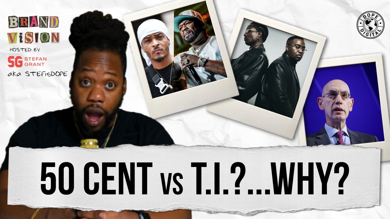 🚨BRAND VISION Live: 50 Cent vs. T.I., A$AP Rocky x Ray-Ban, do gambling companies run the NBA?!