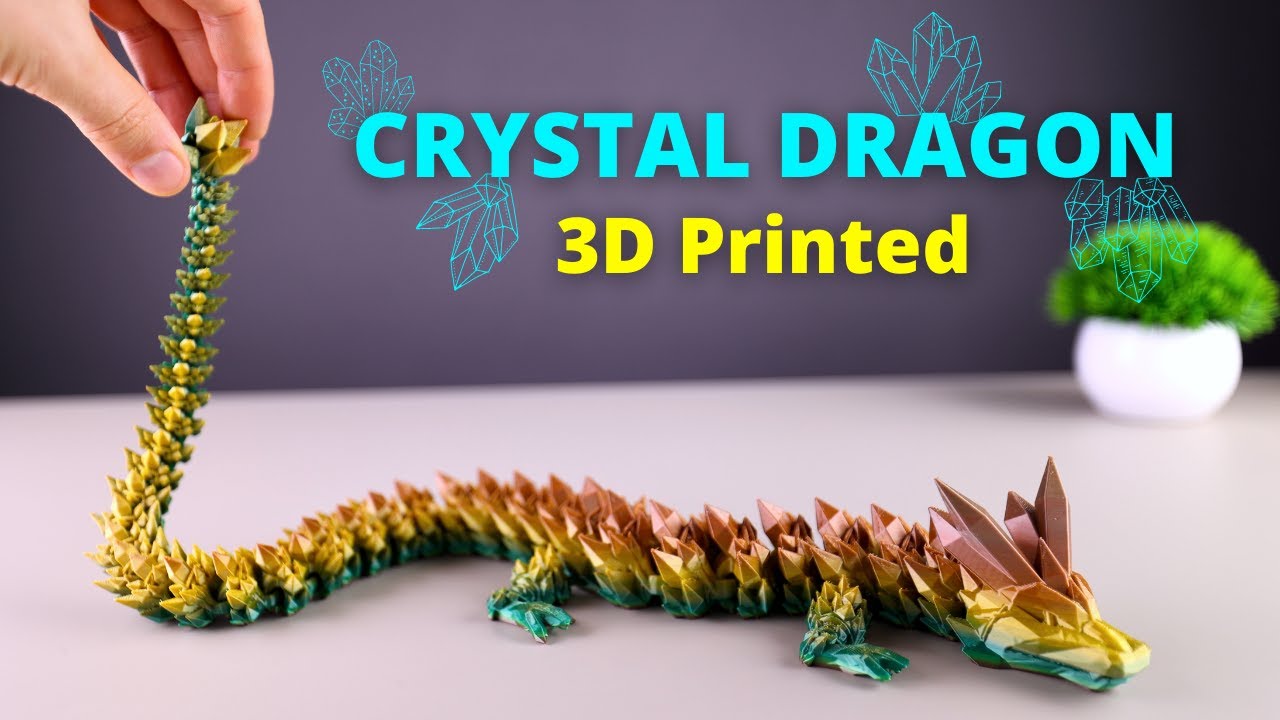 3D-печать Кристаллов и Роз Драконов #Шорты