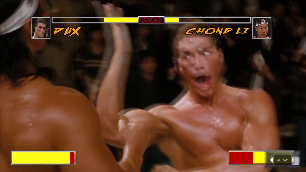 Van Damme in BLOODSPORT: THE GAME