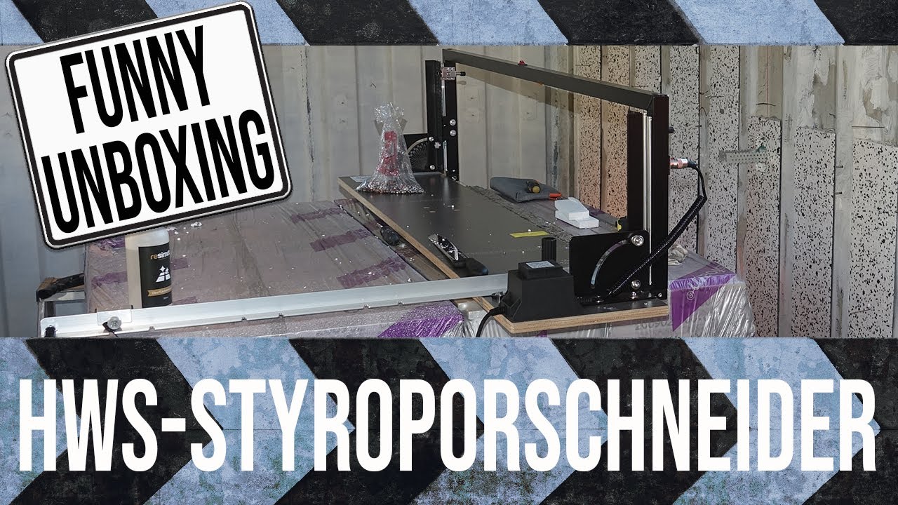 Interessantes Unboxing - HWS Easy Styroporschneider inkl. Test
