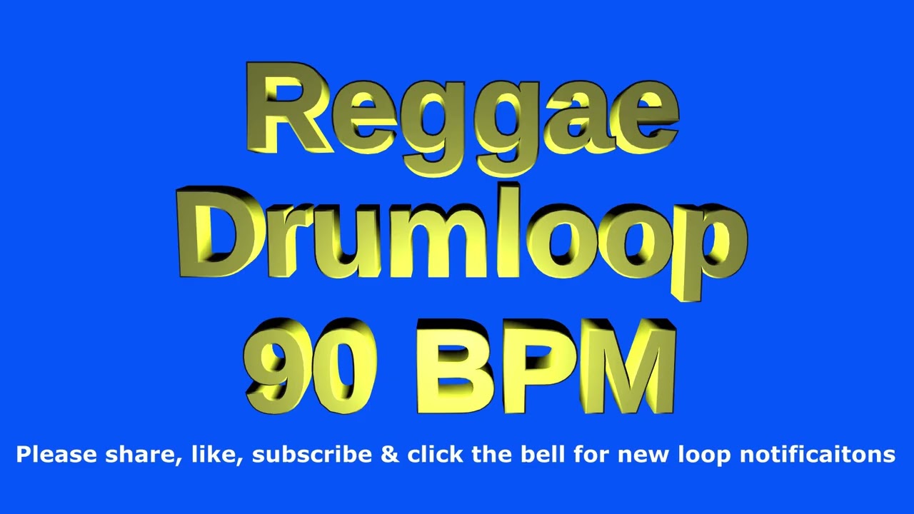 Reggae Drum Loop 90 BPM