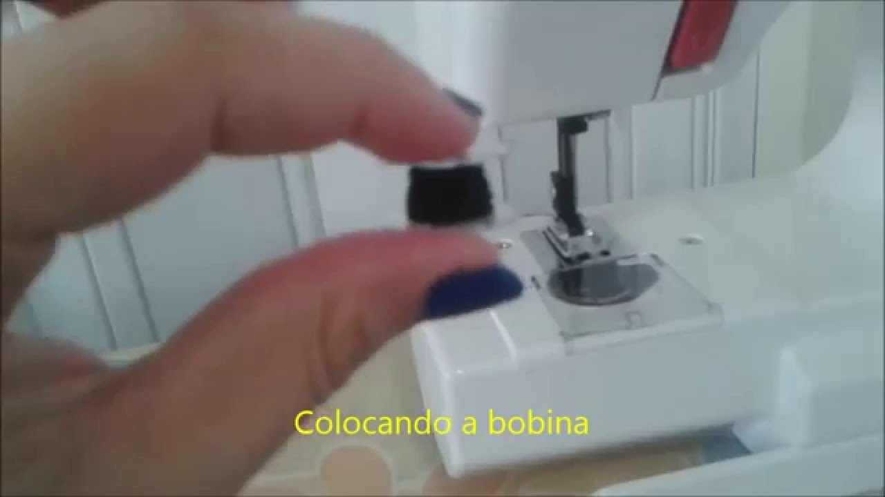 Passo a passo: colocar linha e bobina na Janome Sew Mini